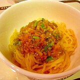 ニンニク和え麺